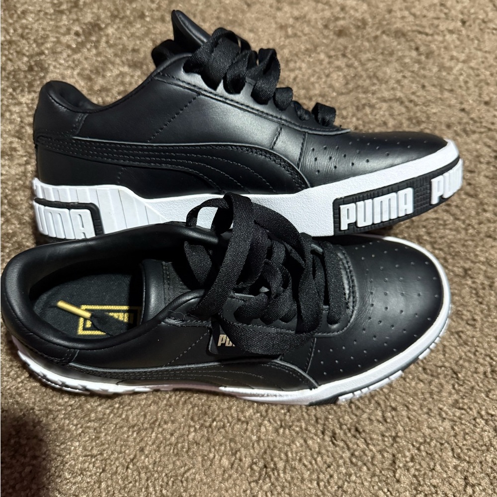 Puma Black and White Women's Sneakers